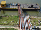 Deck refueling (bunkering) station for ships