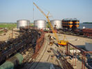 Black oil ramp; Black oil storage 3x10000; Concrete terminal