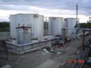 Oil terminal installation; Reservoir complex