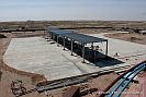 Top view of tanker loading area
